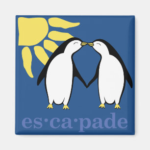 Imán Magnífico del logotipo Escapade