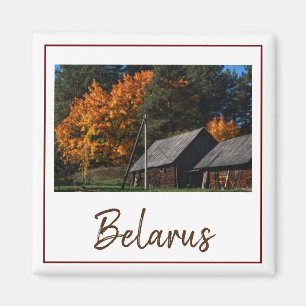 Imán Magnífico del paisaje rural de la arquitectura de 