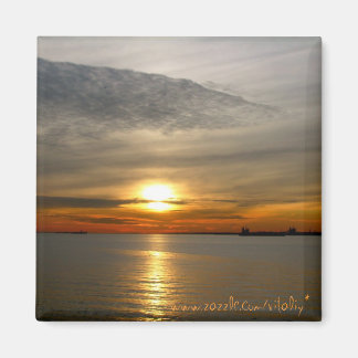 Imán Magnífico fotográfico de la puesta de sol