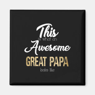 Imán Magnífico Gran Abuelo Especial del Gran Papa