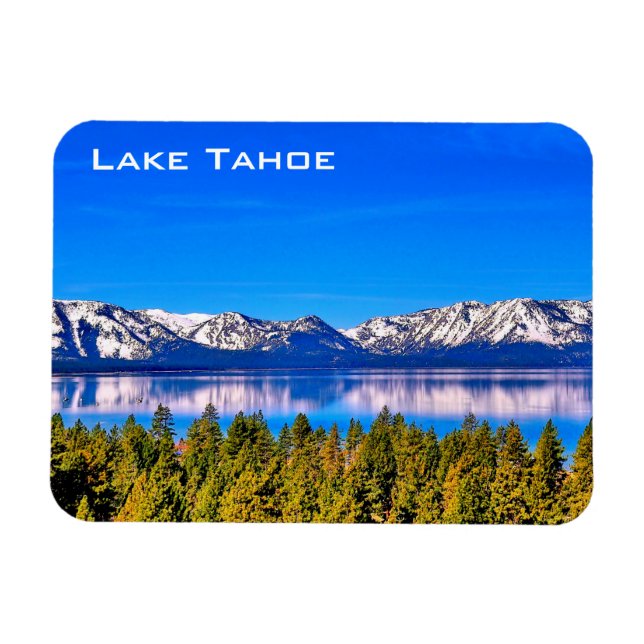 Imán Magnífico Lago Tahoe 3 X 4 Fotos Magnet (Horizontal)