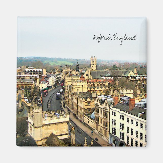 Imán Magnífico Oxford, Inglaterra, High Street, The Hig (Frente)