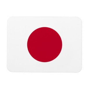 Imán Magnífico Premium de bandera japonesa