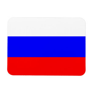 Imán Magnífico Premium de bandera rusa