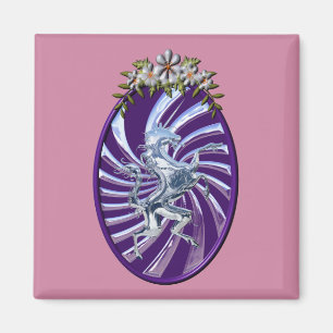 Imán Magnífico Unicornio Mítico