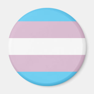 Imán Magníficos de bandera transgénero