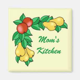 Imán Magníficos de cocina personalizados para Personal