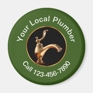 Imán Magníficos de contacto del servicio de fontanero 