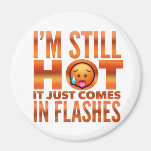 Imán Magnitud divertida del Hot Flash Menopause