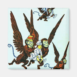 Imán Mago de monos Oz Winged volando monos