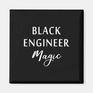 Imán Mago Ingeniero Negro Mes de la Historia Africana A