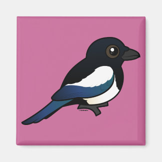 Imán Magpie de bollo