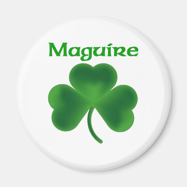 Imán Maguire Shamrock (Frente)