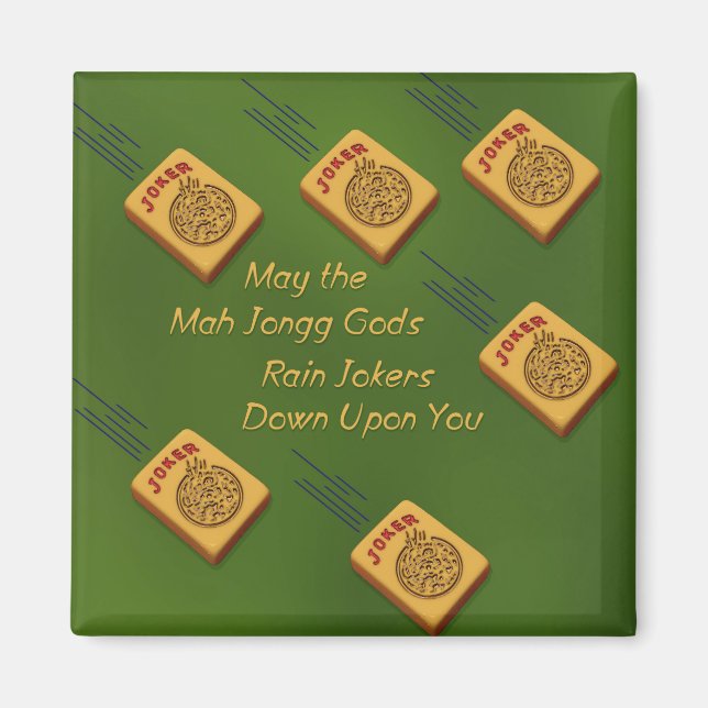 Imán Mah Jong Wishes (Frente)