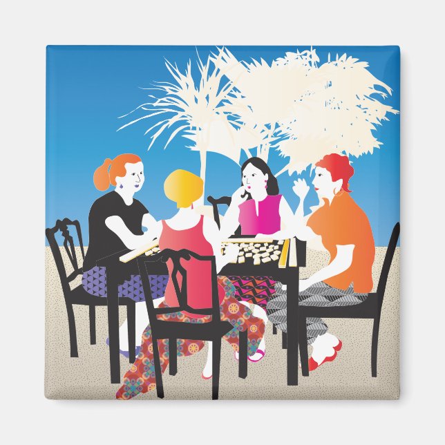 Imán Mah Jongg Alfresco2 (Frente)