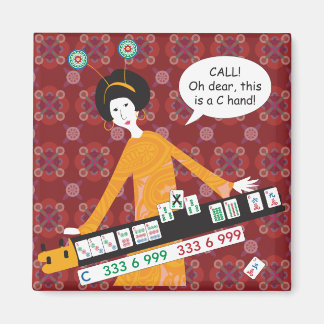 Imán Mah Jongg C Hand Magnet