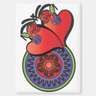 Imán Mah Jongg Hearts Magnet