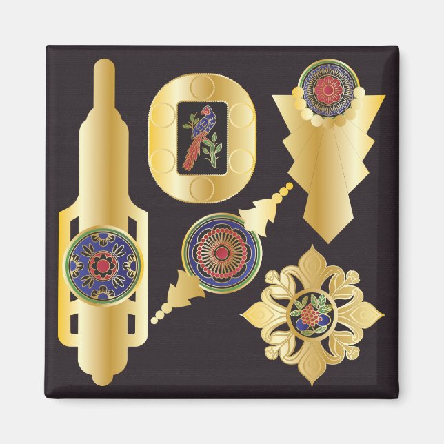 Imán Mah Jongg Jewelry Magnet (Frente)