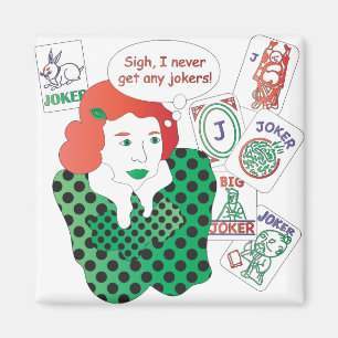 Imán Mah Jongg Jokers Magnet