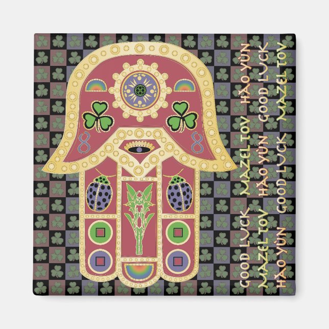 Imán Mah Jongg Lucky Magnet (Frente)