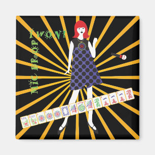 Imán Mah Jongg Mic Drop Magnet