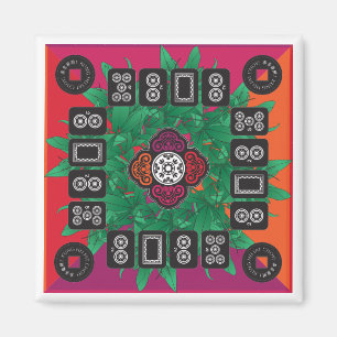 Imán Mah Jongg Money Tree 2025 Magnet