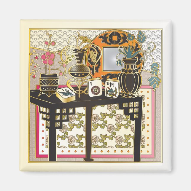 Imán Mah Jongg Table (Frente)