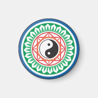 Imán Mah Jongg Yin Yang One Dot Magnet