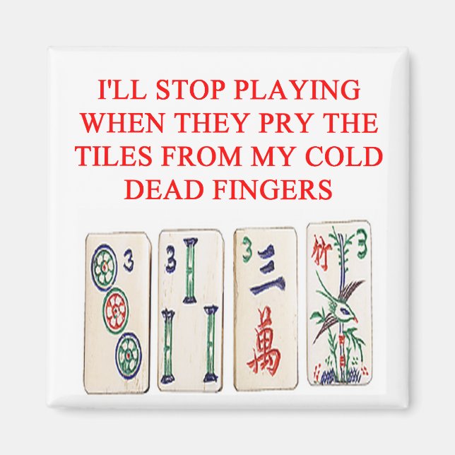 Imán mahjong (Frente)