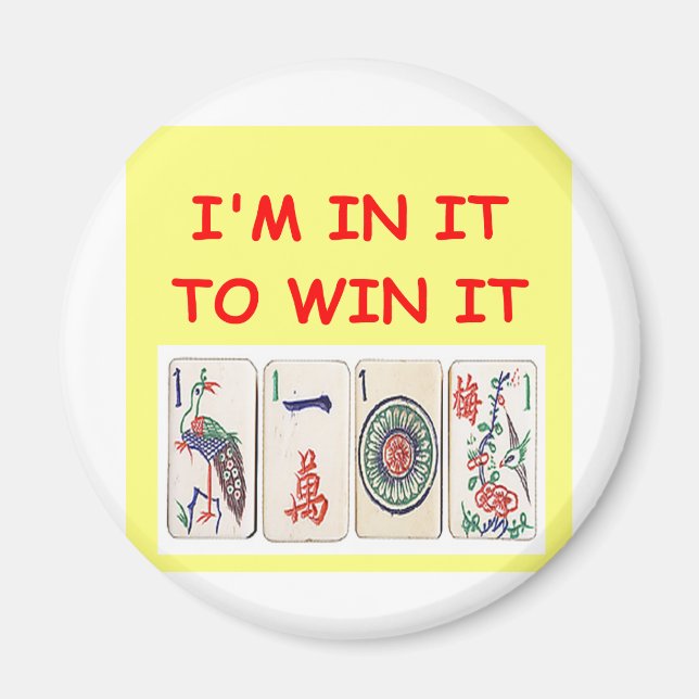 Imán mahjong (Frente)