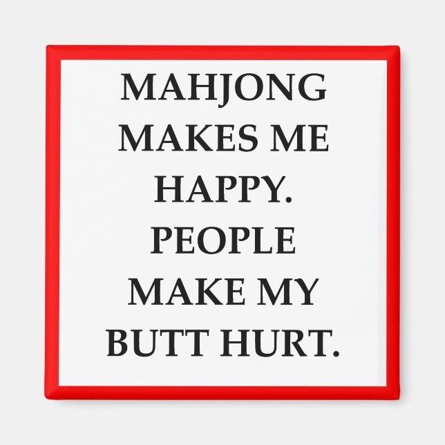 IMÁN MAHJONG (Frente)