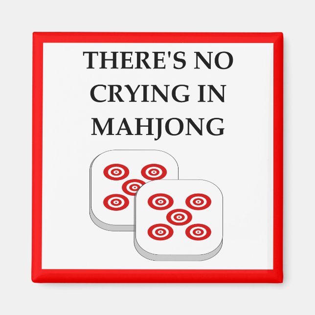 IMÁN MAHJONG (Frente)