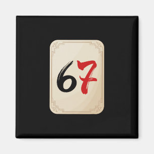 Imán Mahjong 6 y 7 Matching 67 Mahjongs Traje de Grupo