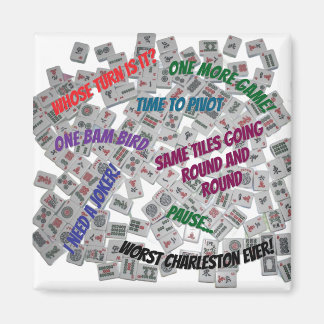 Imán Mahjong Sayings Beverage Coaster
