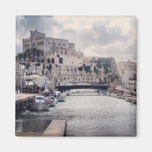 Imán Mahón, Menorca Magnet (Frente)