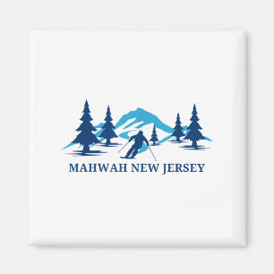 Imán Mahwah nueva jersey estación de esquí esquí esquia