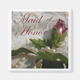 Imán Maid of Honor Favor Magnet