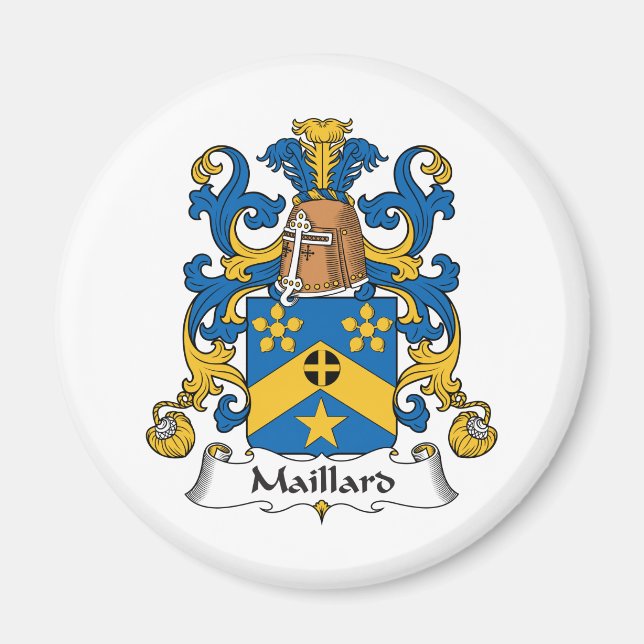 Imán Maillard Family Crest (Frente)