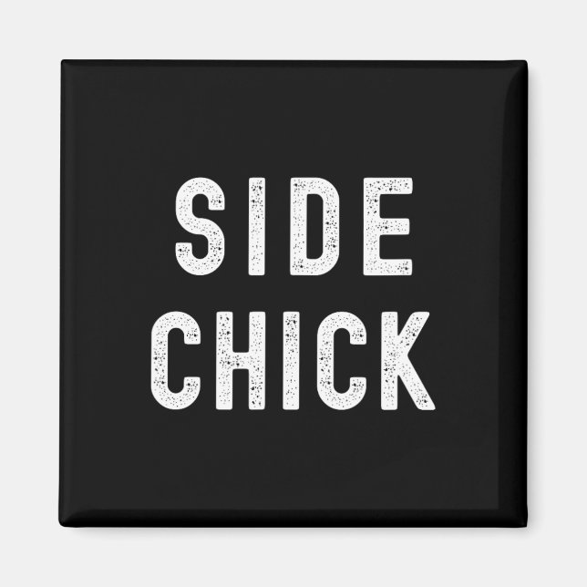 Imán Main Man Side Chick Couples Thanksgiving Christmas (Frente)