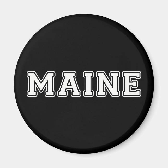 Imán Maine (Frente)