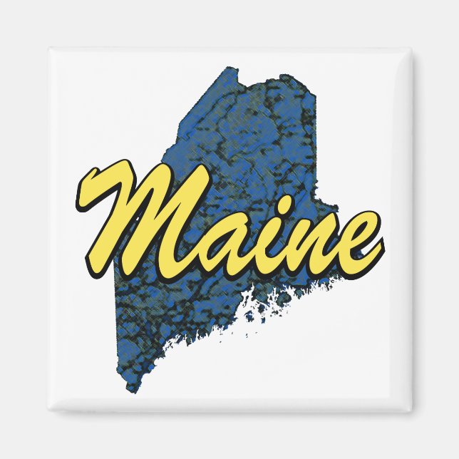 Imán Maine (Frente)