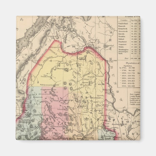 Imán Maine (Frente)