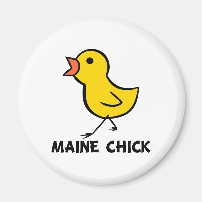 Imán Maine Chick Magnet (Frente)