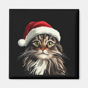 Imán Maine coon, NAVIDADES, gatito, regalos de gatito