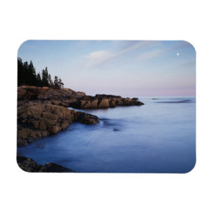 Imán Maine, Parque Nacional Acadia, puesta de luna