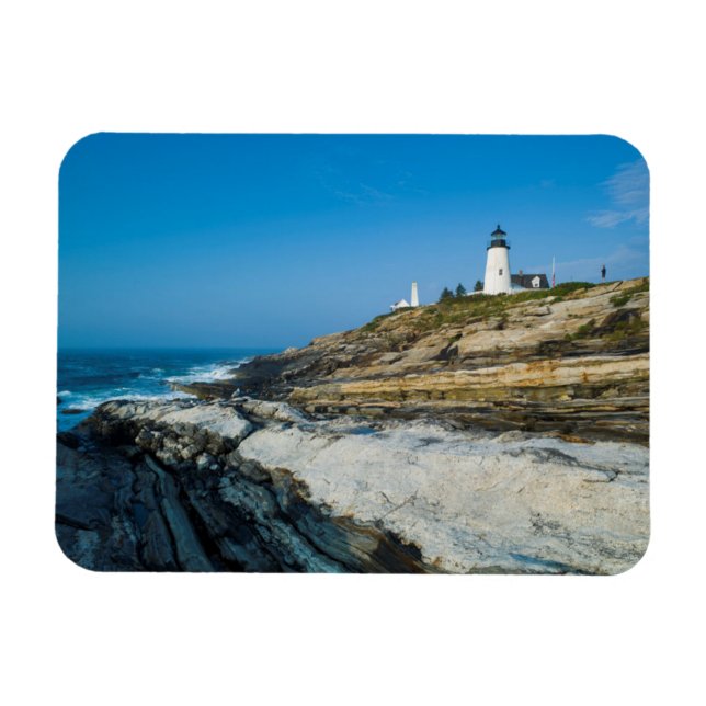 Imán Maine, Punto Pemaquid, Faro Punto Pemaquid (Horizontal)