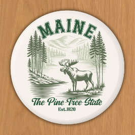 Imán Maine the Pine Tree State
