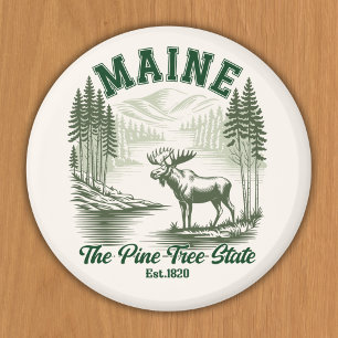 Imán Maine the Pine Tree State