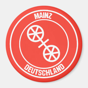 Imán Mainz Round Emblem