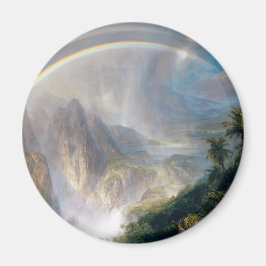 Imán Majestad de la Naturaleza: Arcoiris sobre un paraí